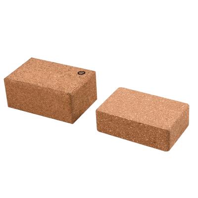 China Natural Yoga Yoga Cork Block - Eco-friendly Wooden Yoga Block Cork Yoga Block Cork for sale