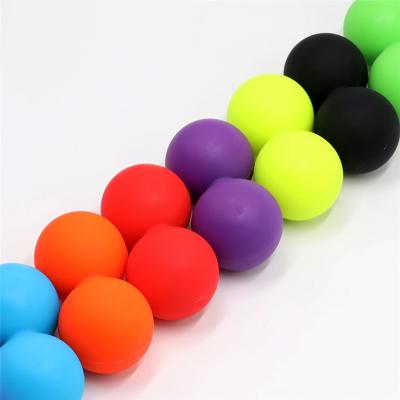 China Cheap Price Promotional Gift Muscle Band Plus Double Ball Eco-friendly Peanut Ball Relaxation Exercise Sports Fitness Yoga Peanut Massager for sale