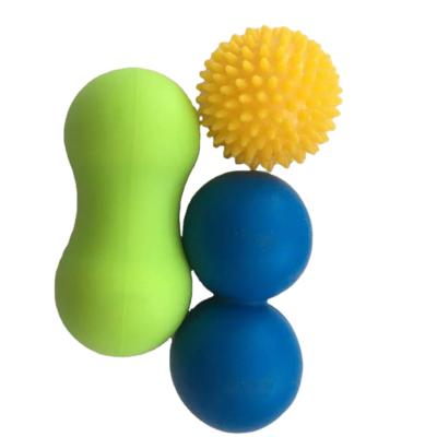 China Yoga Exercises Mini Yoga Ball Peanut Yoga Ball PVC Yoga Ball for sale