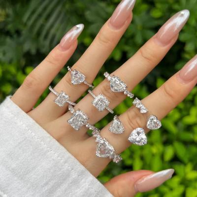 China ODM Rhodium Plated 925 Sterling Silver Rings Hypoallergenic for sale