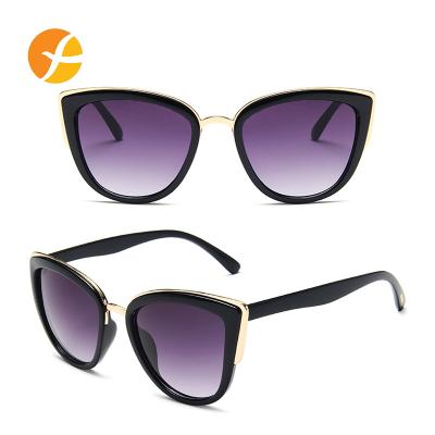 China Fashionable Economic Custom Design Luxury Sun Shade Women Sun Glasses Women Shading Sunglasses Women for sale