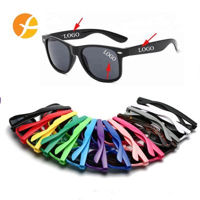 China Women's Shades Sun Glass Sunglasses Logo Private Label Uv 400 Custom Made Plastic Cheap Promotional Wholesale Trendy for sale