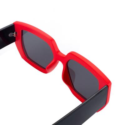 China Wholesale Modern Unique Shades Fashion UV400 Square Buff Large Ladies Sunglasses For Yellow Men for sale