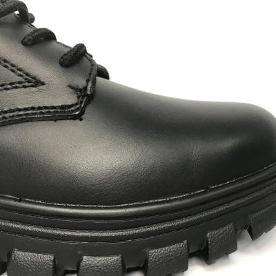 China shoes factory direct sales low top stealth increase shoes black puncture proof leather shoes for sale