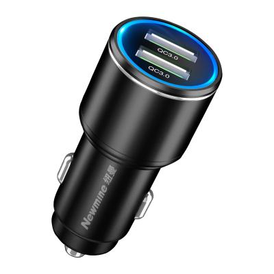 China Mobile Phone/Ipad/Camera/PDA/MP3 QC3.0 Dual 2 High Quality Dual 2 High Quality Universal Fast Car Charger Smartphone USB Charging 3.0 USB Car Left Charger for sale