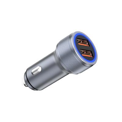 China Mobile Phone QC 3.0 Fast Charging Car Charger For iPhone And Samsung 36W Usb Car Charger for sale