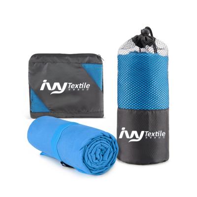 China Recycled Compressed Microfiber Absorbent Sweat Quick Dry Soft Fitness Sport Travel Gym Towel With Logo for sale