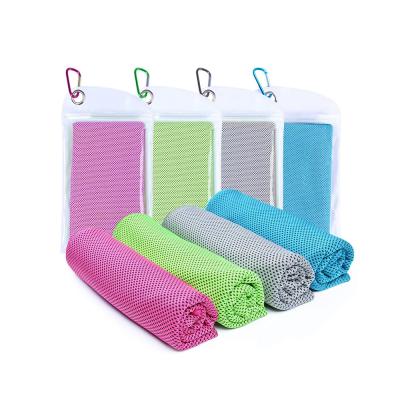 China Polyester Fabric Womens And Mens Sustainable Custom Sukeen Cooling Towel Wristband 40