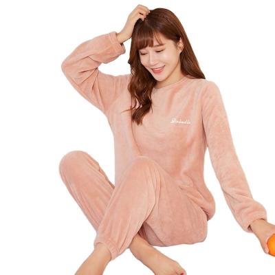 China Warm and comfortable QUICK DRY cotton winter pajamas finely crafted pure cotton ladies pajamas for sale