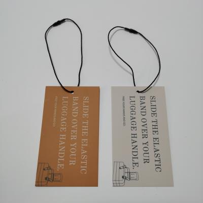 China Viable High Quality Custom Paper Garment Hang Tag String Hang Tag for sale