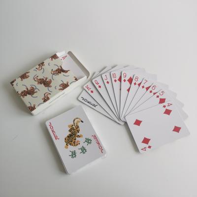 China Entertaiment Playing Cards Hot Sale Front And Back Both Sides Custom Printed Playing Cards for sale