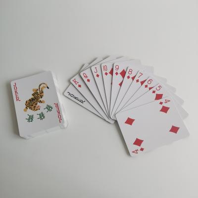 China Custom Printing Entertaiment Playing Cards Cardboard Poker Paper Playing Cards for sale