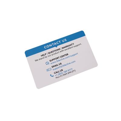 China High Quality Custom Gift Business Plastic PVC Card for sale