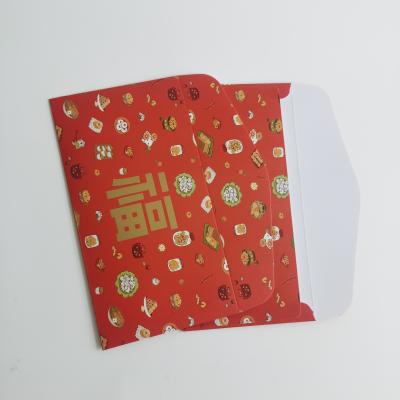 China Red Chinese New Year Elegant Design Business Envelope Red Packets for sale