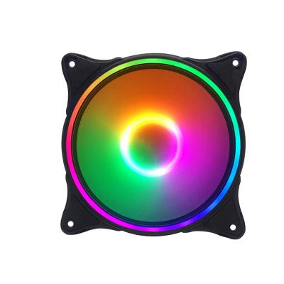 China 2022 NEW Style Computer Case 2022 NEW Style Custom LOGO RF RGB Computer CPU Fan Change Multiple Modes With Factory Price for sale