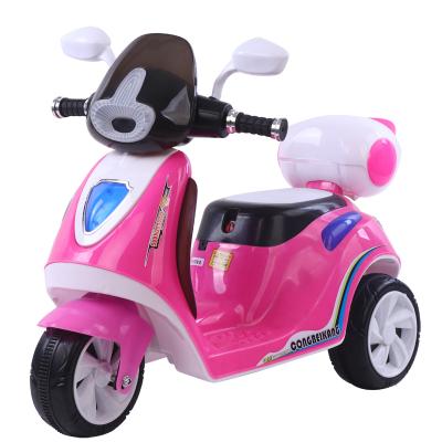 China Ride On Toy Multi Color Cute Material Eco-Friendly Kids Electric Motorcycle Baby Ride On Motorcycle for sale