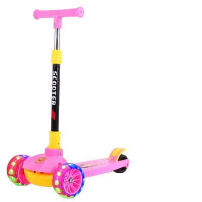 China High Quality Cheap Price Kid Scooter Three Wheel Scooter Yellow for sale