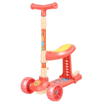 China Child Scooter Rocket 3 Wheel Kids Seat Baby Scooter Factory Price 2021 for sale