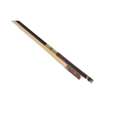 China Exquisite Technic W Fleur De Lis Snakewood Frog Gold Snakewood Violin Snakewood Cello Bow 4/4 Chosen Frog Mounted Cello Bow for sale