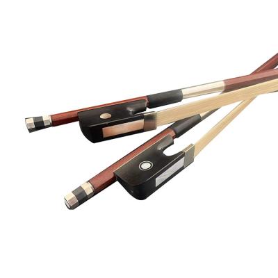 China Chinese Professional CELLO Brazilwood Body Ebony Frog Shell Inset Cello Bow For Wholesale for sale