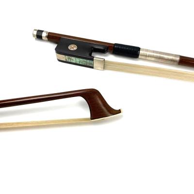 China Hot Sale CELLO Round Stick Sandalwood Cello Bow For Students Beginners for sale