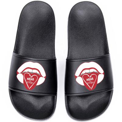 China Wholesale Mens Slipper Sandal Shoes Custom Slippers Men's Non Slip Cushioning For Male Unisex Empty Custom Logo Slide Slipper Sandals for sale