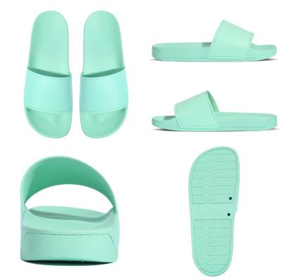 China Cushioning Slides Shoes PVC Slipper Custom Logo Slippers OEM Cushioning Slides Custom Logo Man Slippers For Women for sale