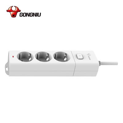 China 2021 New Easy Installation Indonesia Ports 5m Power Line Power Socket Converter Adapter Extension Plug for sale