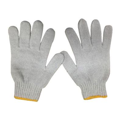 China Wholesale 100% Cotton Glove Knitted Cotton Gloves Industrial Work Protective Gloves For Men for sale