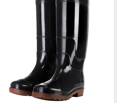 China JY-6246 cheap plastic rubber rain boots waterproof for sale