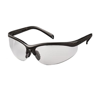 China New Style Clear Black Frame Sanjian Safety Glasses Clear Glass Eye Safety Glasses for sale