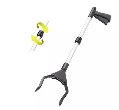 China Practical Extra Long Garbage Picker Reacher Waste Claw Grabber Garbage Picker Waste Pick Reach Tool for sale