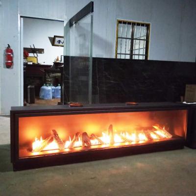 China Hotel Real Fire Burner Natural Gas , Liquefied Gas Indoor Gas Fireplace Te koop