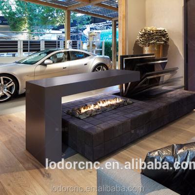 China China 800X250X235mm Indoor Smart Ethanol Fireplaces Porcelain zu verkaufen