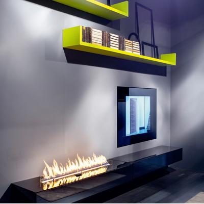 Cina Hotel 450m 2800mm Customized Luxury Remote Control Ethanol Fireplace in vendita