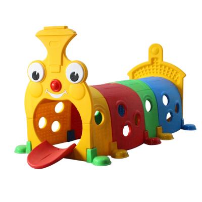 China Colorful Children Tunne Plastic Tunnel Play Tunnel Toy Indoor Kids Toy Set School Durable Plastic Tunnel for sale