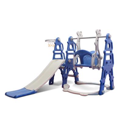 China Hot Selling Kids Baby Slide Baby Swing Plastic Indoor Home Indoor Home Slide Combination Small Baby Toy for sale