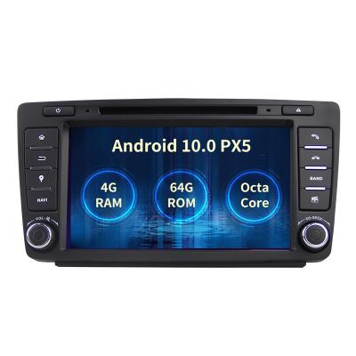 China Android 10 Car Multimedia Player High Quality Car DVD Remote Control Factory Direct Sales For Skoda Radio GPS for sale