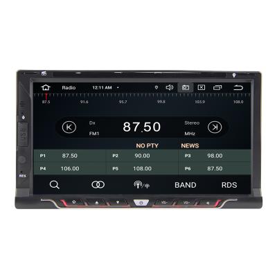 China Car Radio 6.95 Inch Android Car DVD Player Universal Radio Audio Remote Control WIFI GPS 4G Stereo for sale