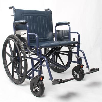 China Stainless Steel Aluminum Foot Plates Purchase Manufactured Bariatric Wheelchairs For The Disabled for sale