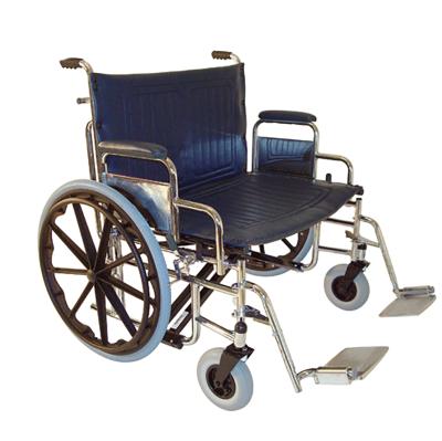 China 30 Inch Super Heavy Duty Stainless Steel Tuff Extra Wide Wheelchairs For Sale for sale