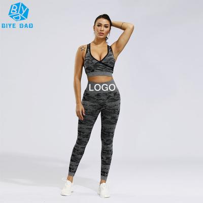 China 2020 Breathable Hot Selling Gym Women's Workout Sportswear Custom Fitness Yoga Wear Bra Sports Apparel for sale