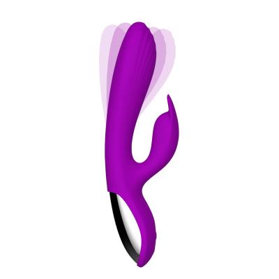 China Silicone+ABS Silicone Vibrator Rabbit 10 Speed ​​G Spot Extra Large Rechargeable Rabbit Vibrator Sex Toys For Women Vagina Vibrator for sale