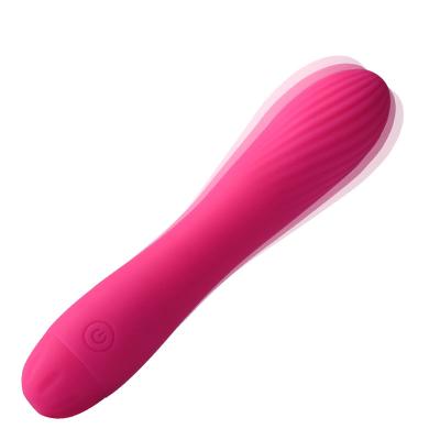 China Women Massager Masturbation 10 Vibration Modes Mini Silicone Vibrator Personal Massager G Spot Sex Toys AV Wand Massager For Women for sale