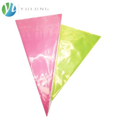 China New LDPE Disposable Colorful Piping Bag Cake Tools Decorating Bag 9 Inch Thicken Kitchen Baking Cake Pastry Icing Bag for sale