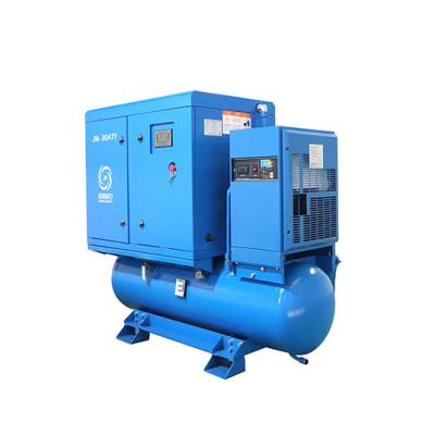 China 8 - 16 Bar Pressure Integrated Screw Air Compressor With Portable Configuration for sale