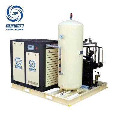 China Middle High Pressure Rotary Screw Booster Air Compressor for Industrial 1380-1280kg Capacity Displacement 4-12 m3/min for sale