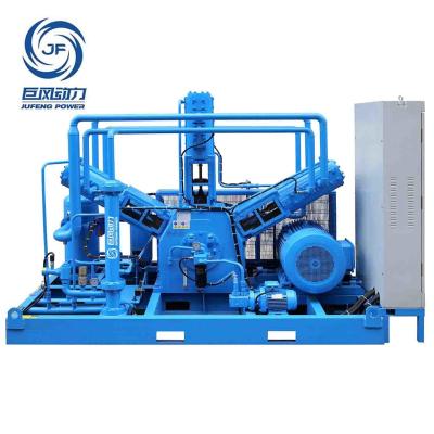 China 40bar High Pressure Oil Free Booster Air Compressor , Industrial Screw Air Compressor for sale