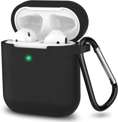 China For Earphone Latest 2020 Full Protective Silicone Cases For AirPods Earphone Case With Apple AirPods Wireless Charging Case for sale