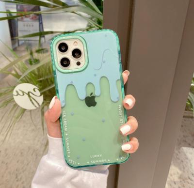 China Anti-drop Ice Cream Summer Shockproof Phone Case For iPhone 12 Pro. for iphone 12 pro cute back cover case for sale